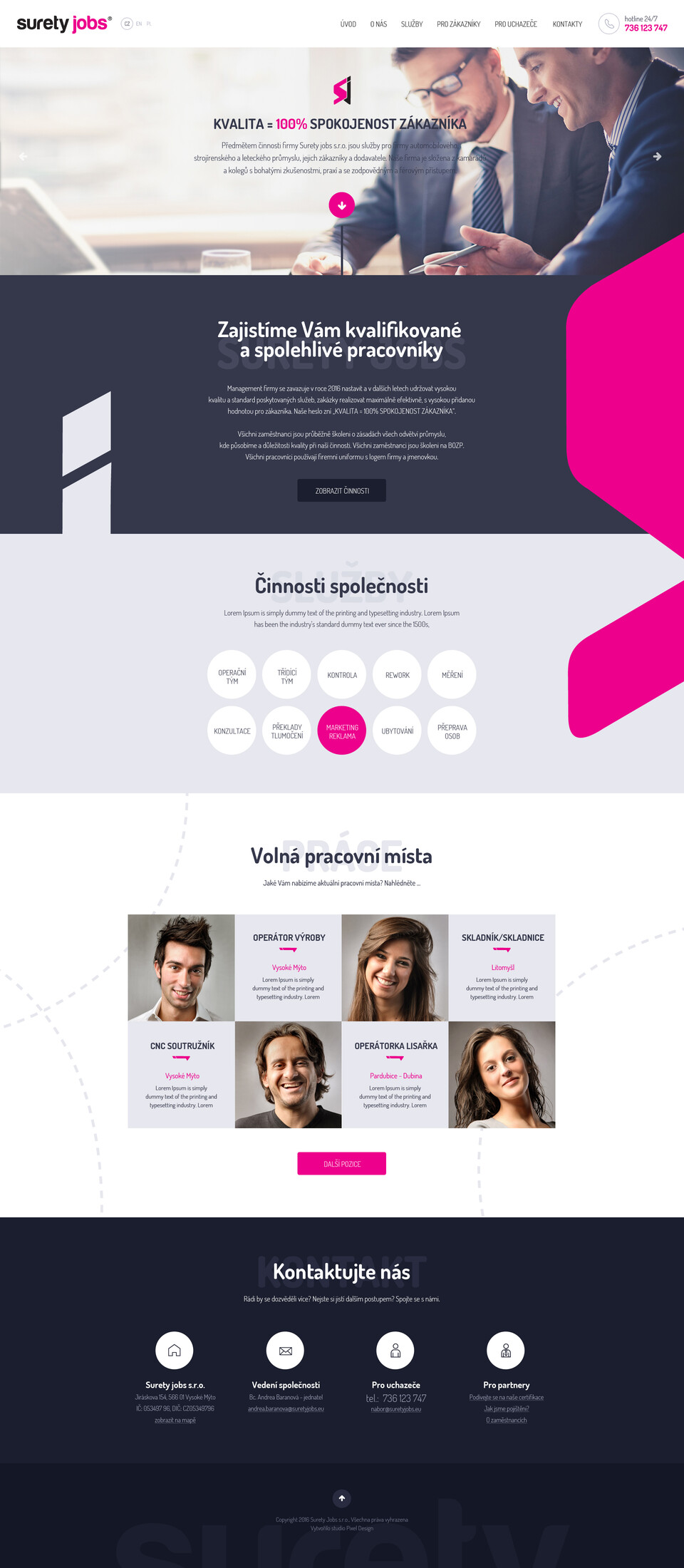 Personální agentura Surety Jobs
