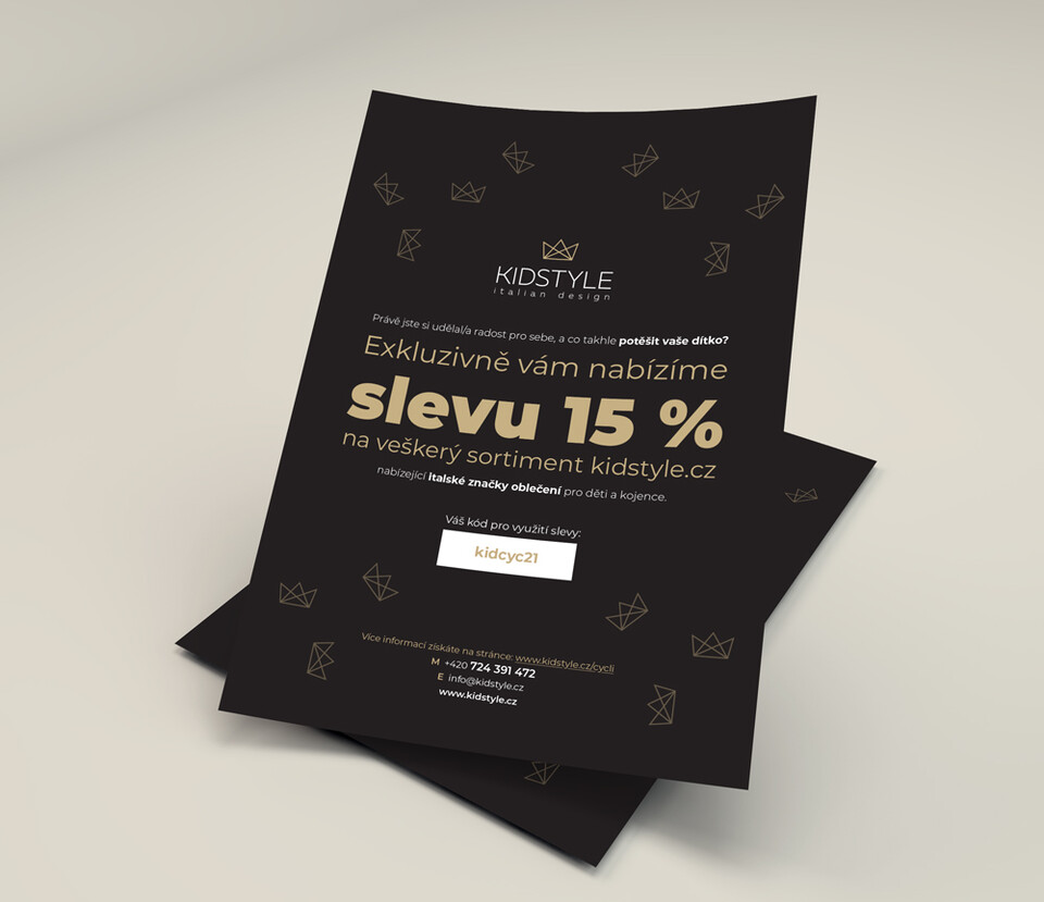 Leták Kidstyle