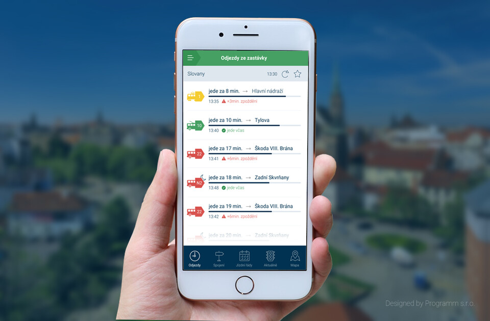 Grafika Appky pro město Plzeň