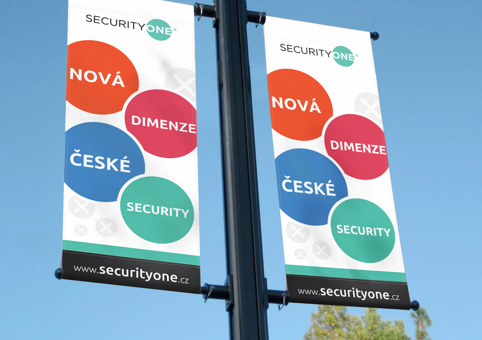 Outdoor bannery Security One