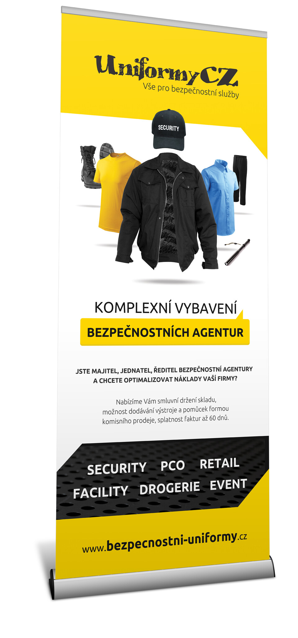 Roll-up bannery UniformyCZ